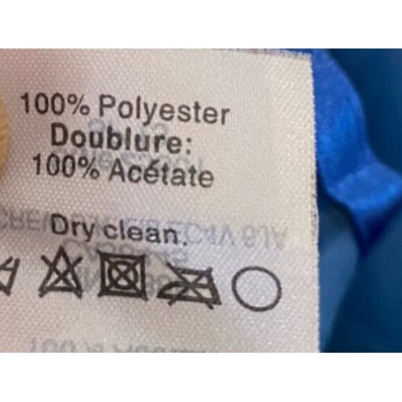 J.Crew Skirt Two-Tone Blue Green Knee-Length Size 6 - Picture 5 of 8